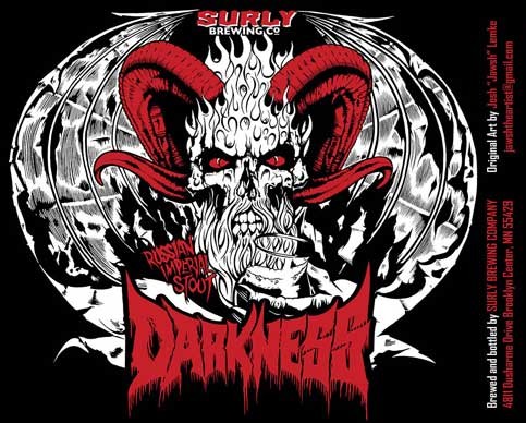 Surly Darkness 2013 label