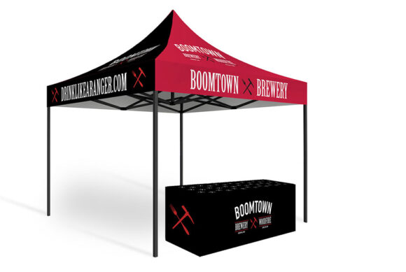 Pop-Up Tent and Table Cover