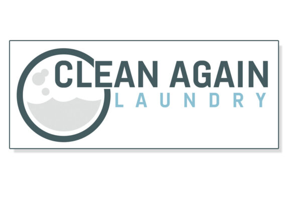 Clean Again Laundry Logo & Signage